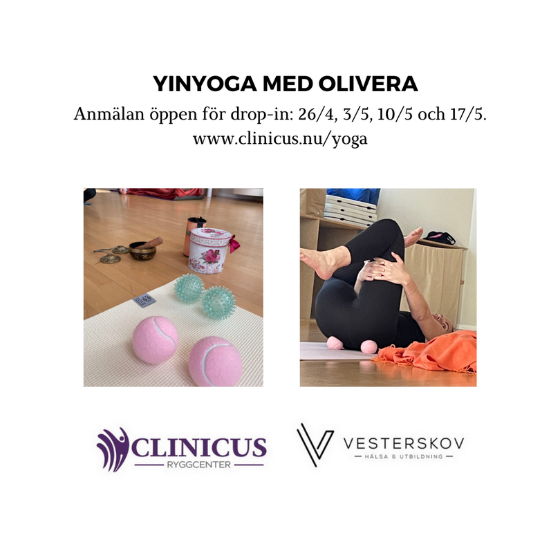 YinYoga Clinicus Kiropraktor Helsingborg Boka Tid Helg ppet 